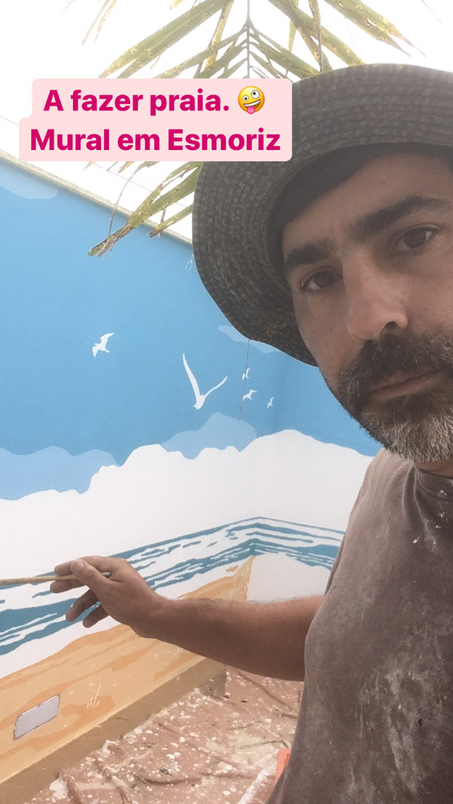"Beachcombing. Esmoriz Mural"