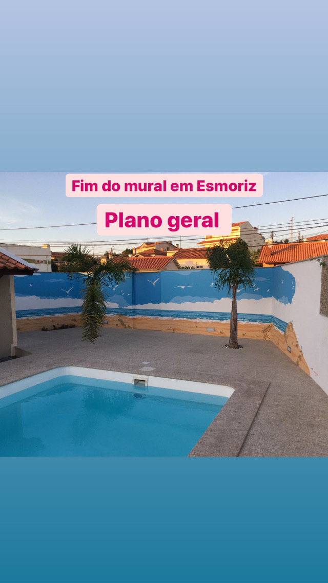 "End of the Esmoriz Mural. General Plan"